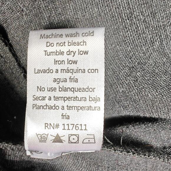 Mosaic & Co Black One Button Blazer Jacket Women’s Size M - Picture 8 of 9